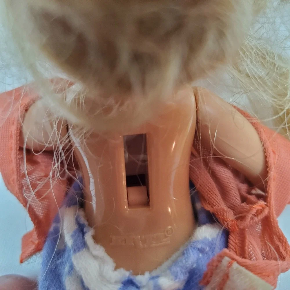 Vintage 1980s ertl doll Blonde Hair Blue Eyes‎